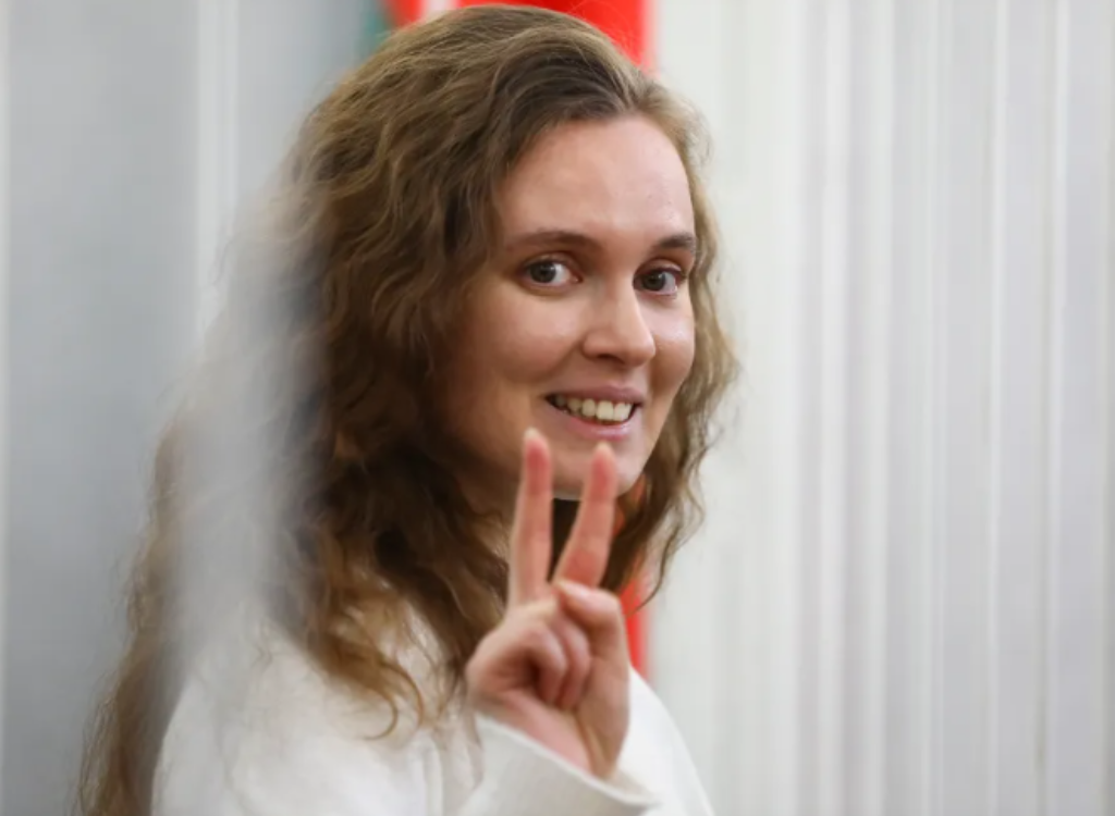 La periodista bielorrusa Katsiaryna Andreyeva fue puesta en libertad tras cumplir más de 5 años de prisión.