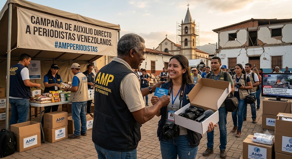 Llamado de urgencia: Periodistas venezolanos necesitan auxilio inmediato tras los devastadores terremotos