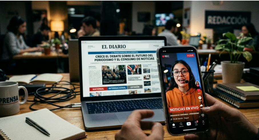 El periodismo se quedó sin puerta: las redes cambiaron la forma de informarse