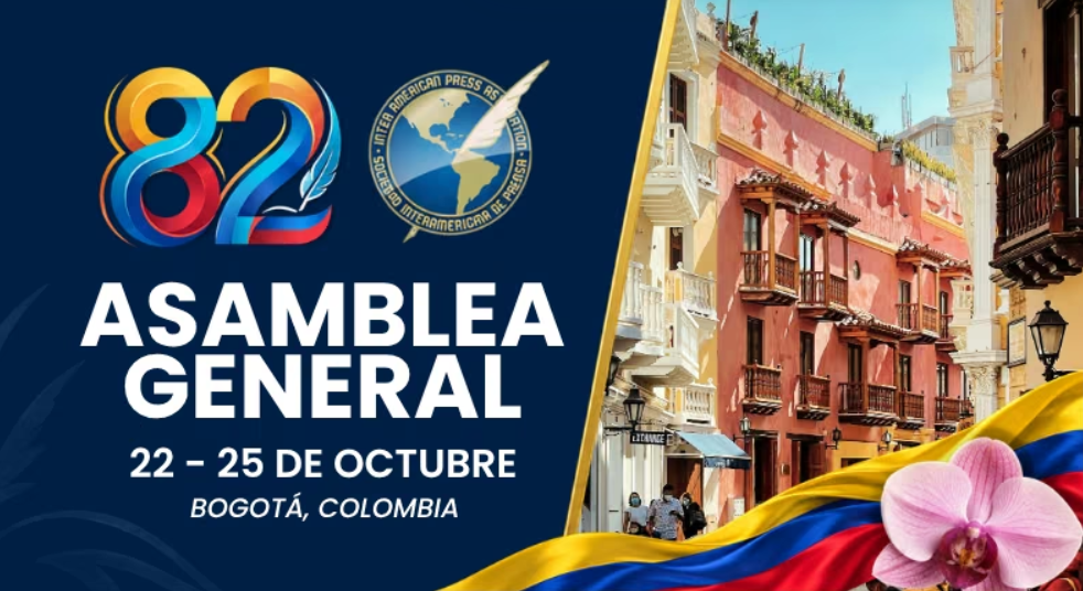 La SIP anuncia el programa final de su 82ª Asamblea General en Bogotá